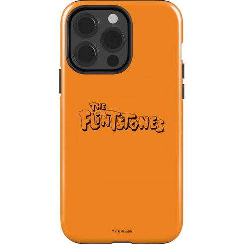 The Flinstones The Flintstones Outline iPhone 15 Pro Impact Case
